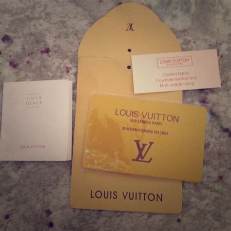 louis vuitton card of authenticity|authenticity paperwork for louis vuitton.